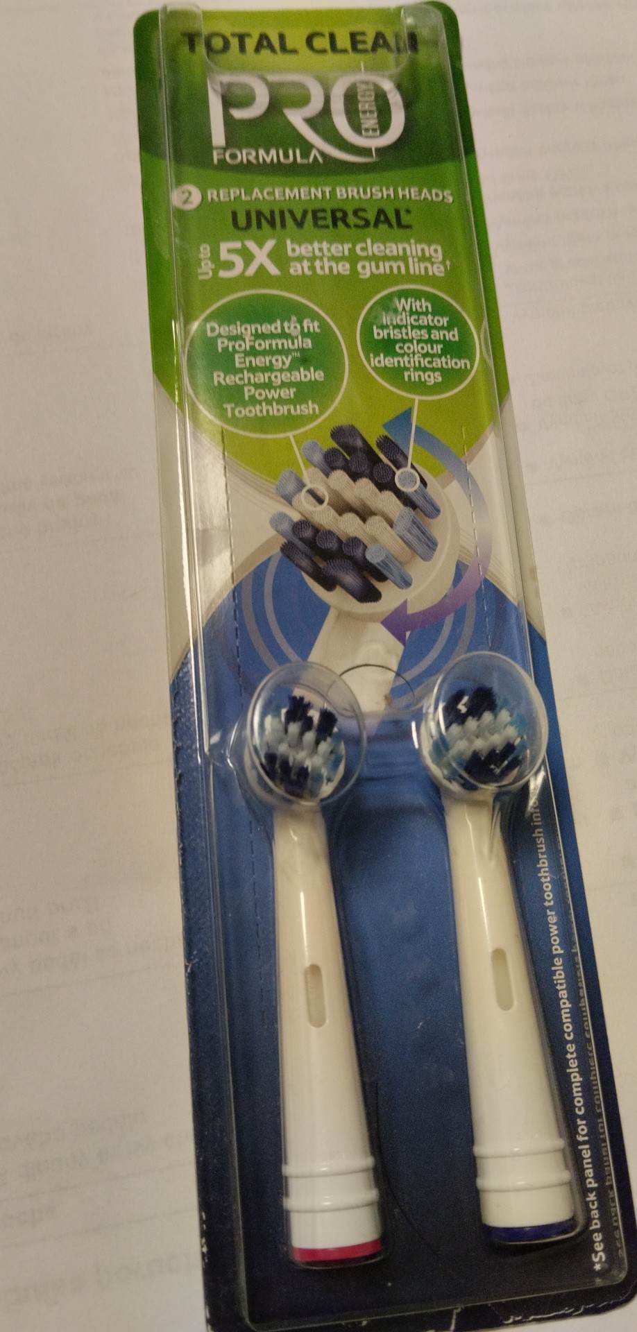 2 X Náhradní hlavice Pro Formula na ORAL-B