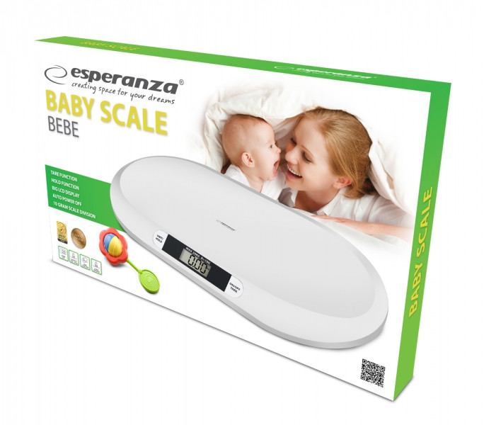 Moderní elektronická kojenecká váha Esperanza EBS019