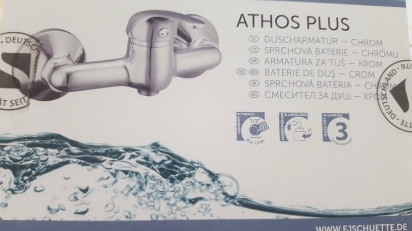 Sprchová baterie 150mm Athos Plus SCHUTTE