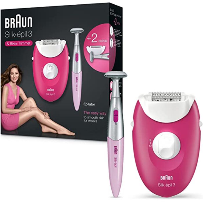 Epilátor a zastřihovač bikin Braun 3-420