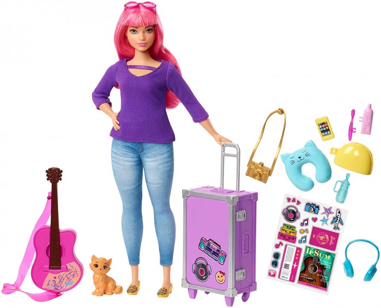 BARBIE CESTOVATELKA FWV26 - DAISY - MATTEL