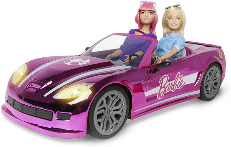 Barbie RC auto snů konvertibilní auto - Mondo Motors - METALICKÉ