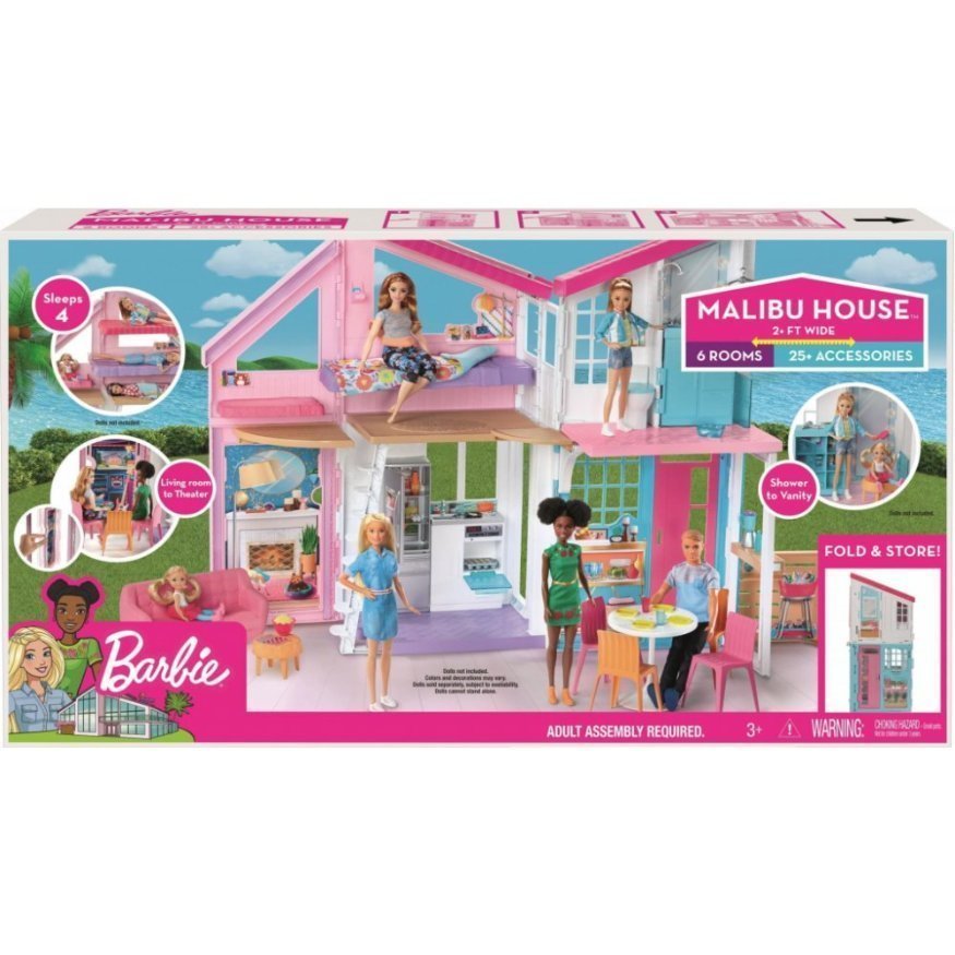 Barbie Malibu dům - Mattel - FXG57