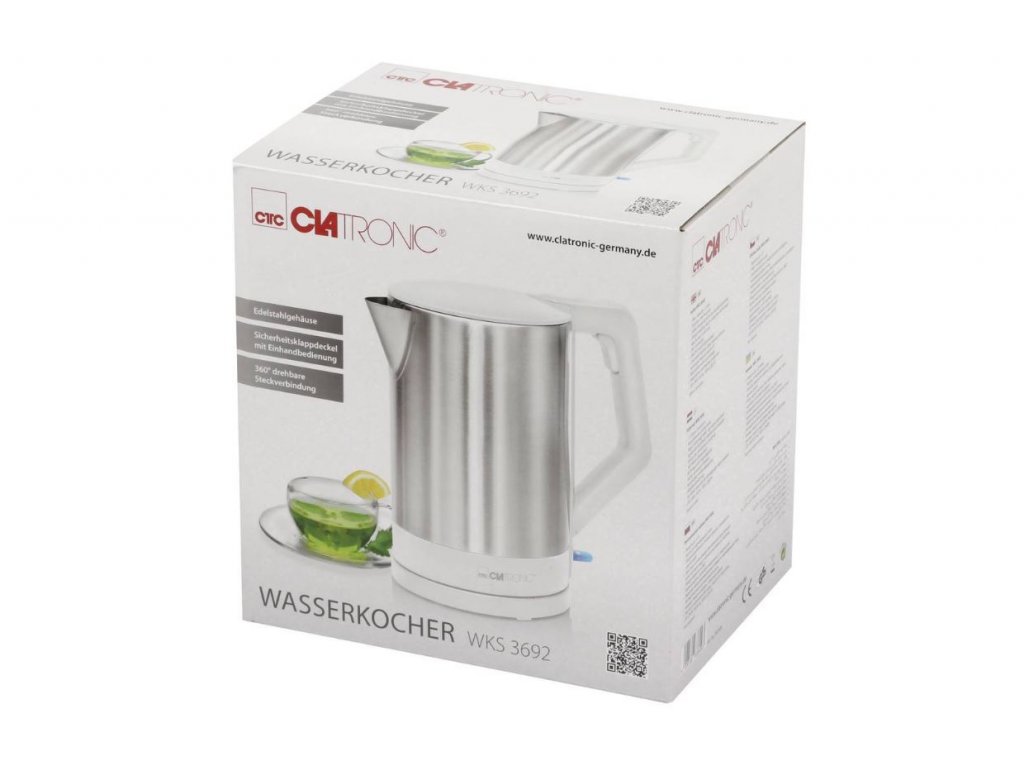 Rychlovarná konvice Clatronic WKS 3692 bílá