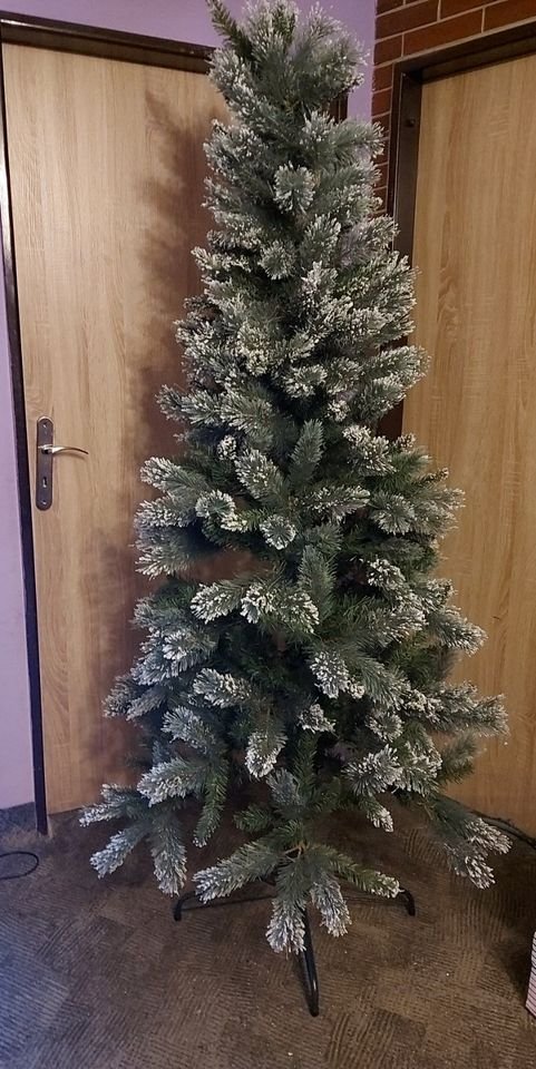 UMĚLÝ VÁNOČNÍ STROMEČEK SNOW 198CM