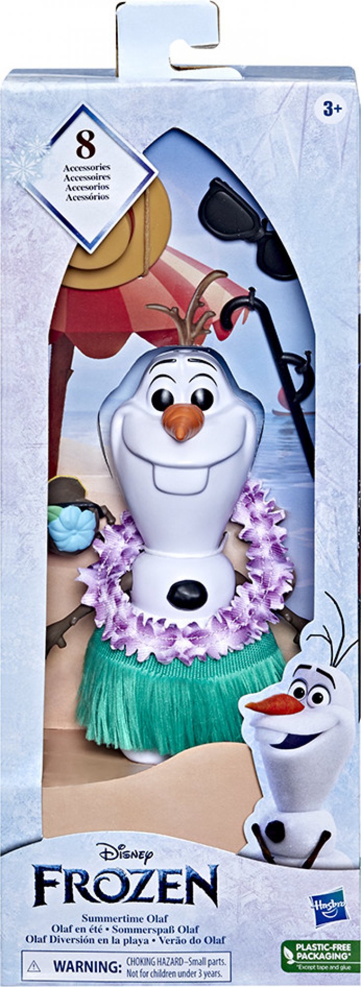 Figurka Hasbro Ledové království 2 15 cm OLAF v létě