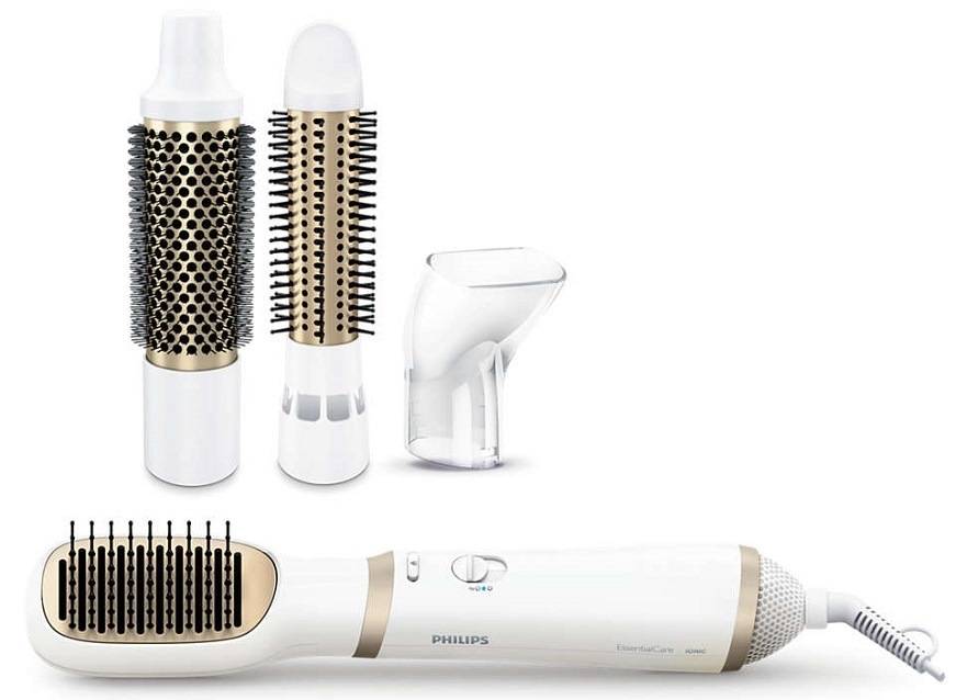 Horkovzdušný kulmofén Philips HP8663/00 Essential Care Ionic / ionizátor / 800 W / 3 teploty /