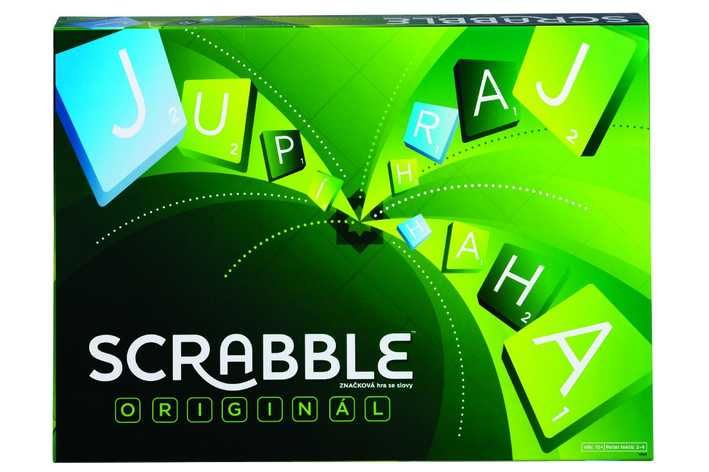 Hra Scrabble Original - Mattel - česká verze Y9620