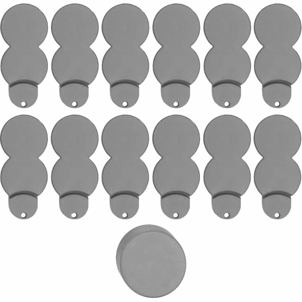 Obrubník - palisáda z PVC na okraj trávníku 200 cm 12ks