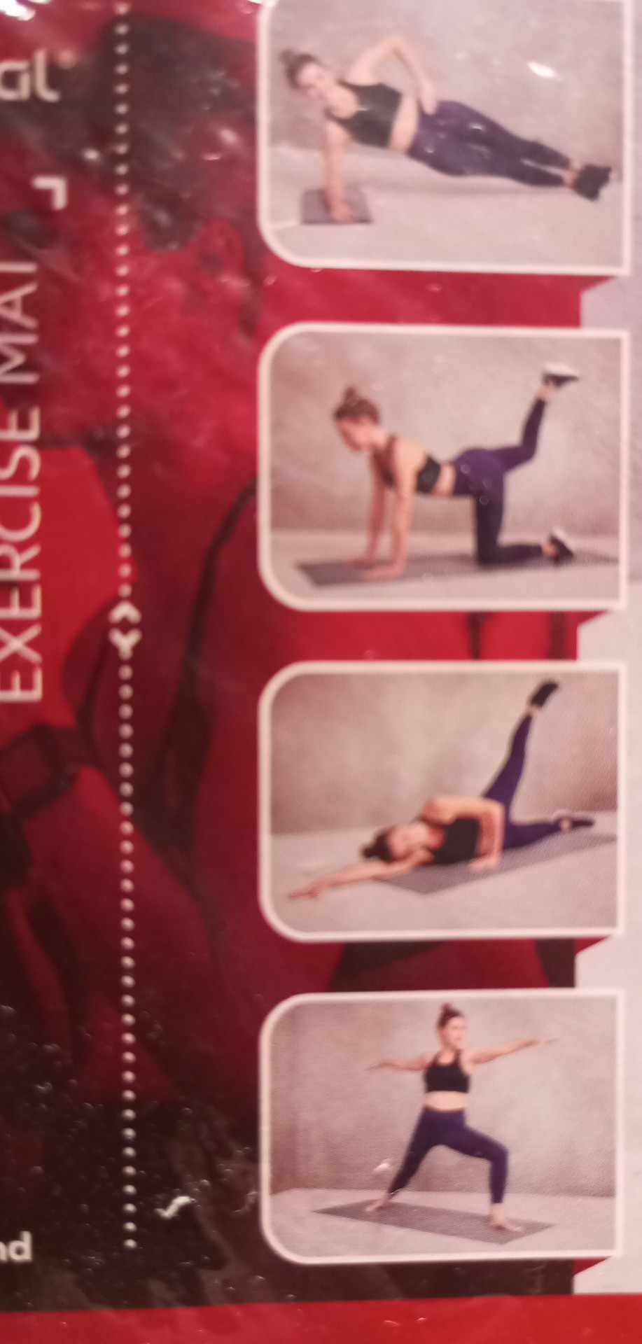 Fitness podložka skládací Newcential - šedá