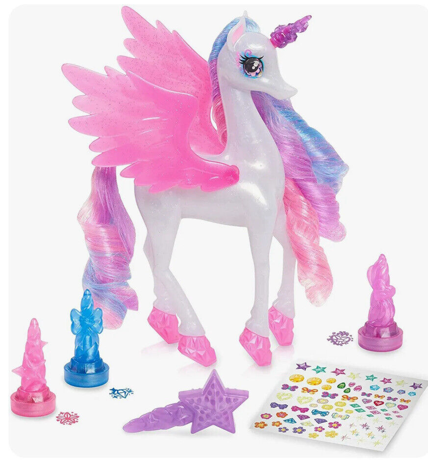 Svítící jednorožec Shimmer Corns Light Up Color Party Activity Set