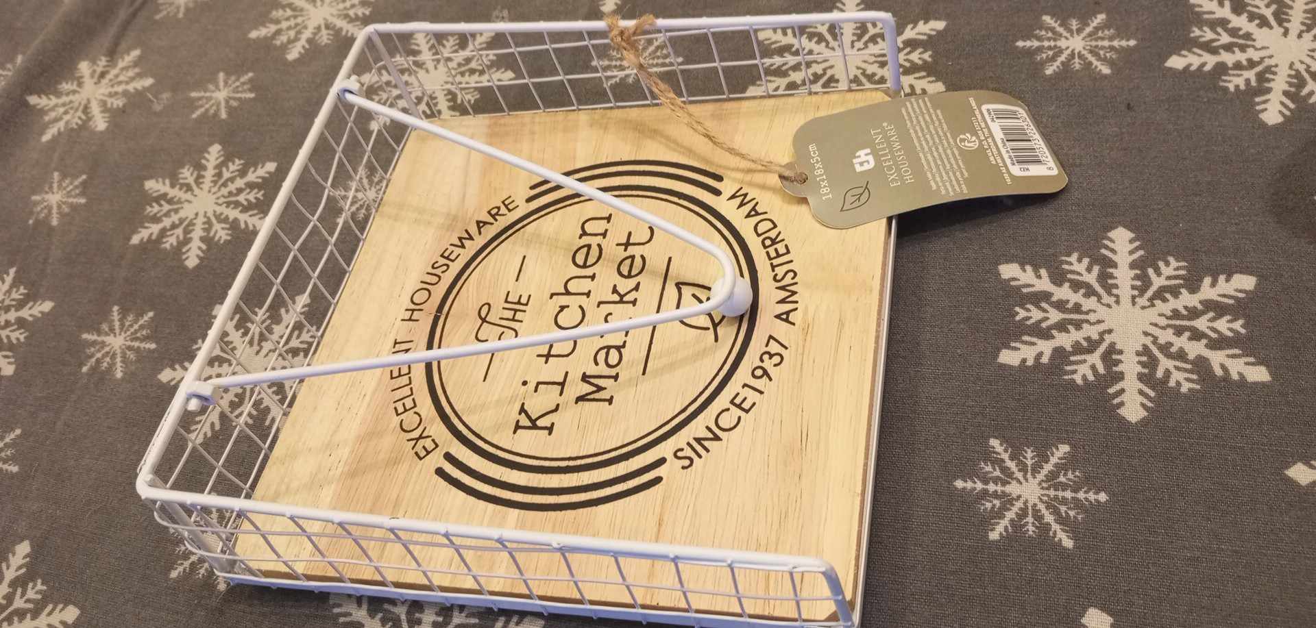 Kovový držák na ubrousky EXCELLENT HOUSEWARE