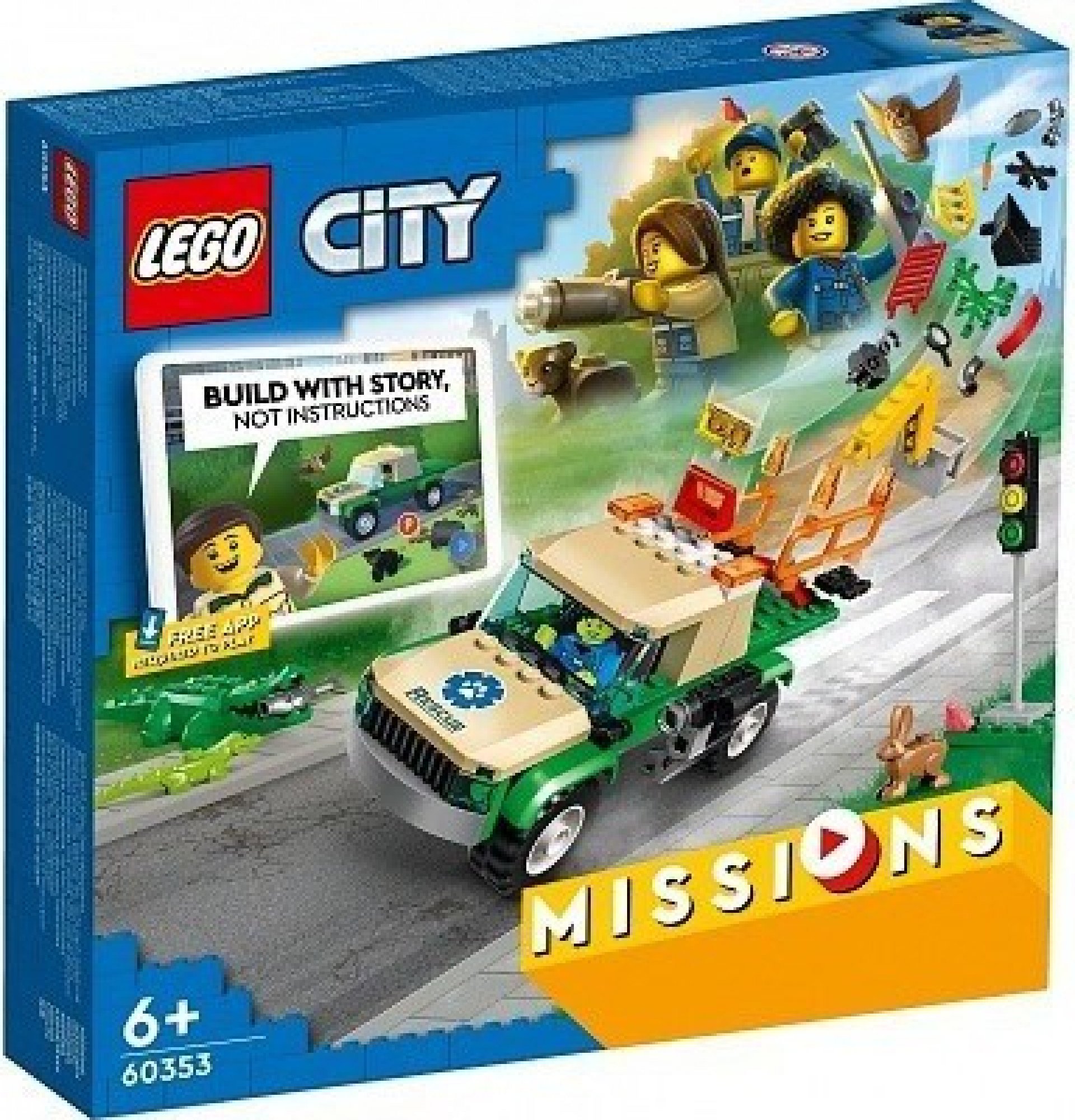 LEGO City 60355 - Mise detektiva pobřežní stráže