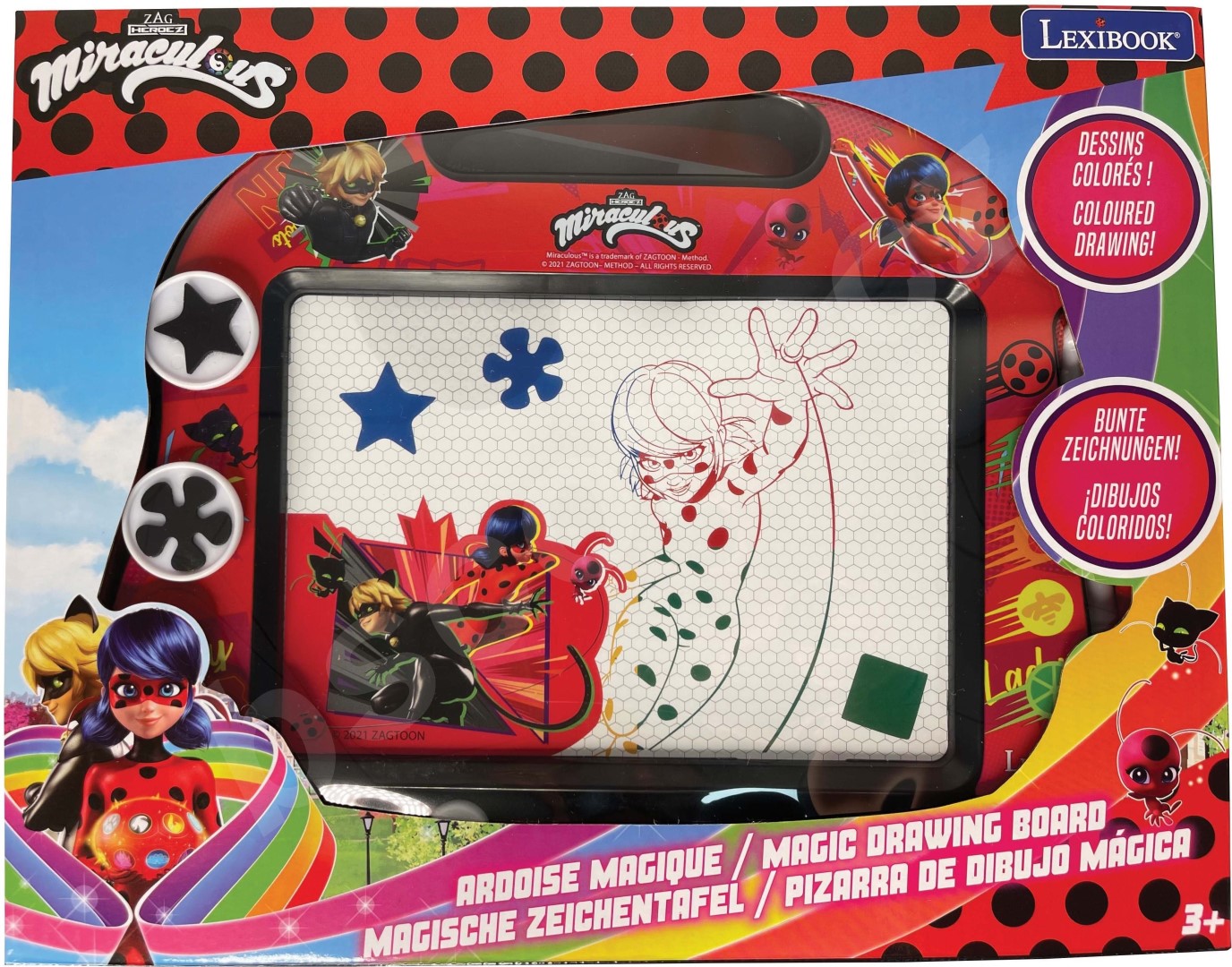 Magnetická tabulka Lexibook Miraculous 