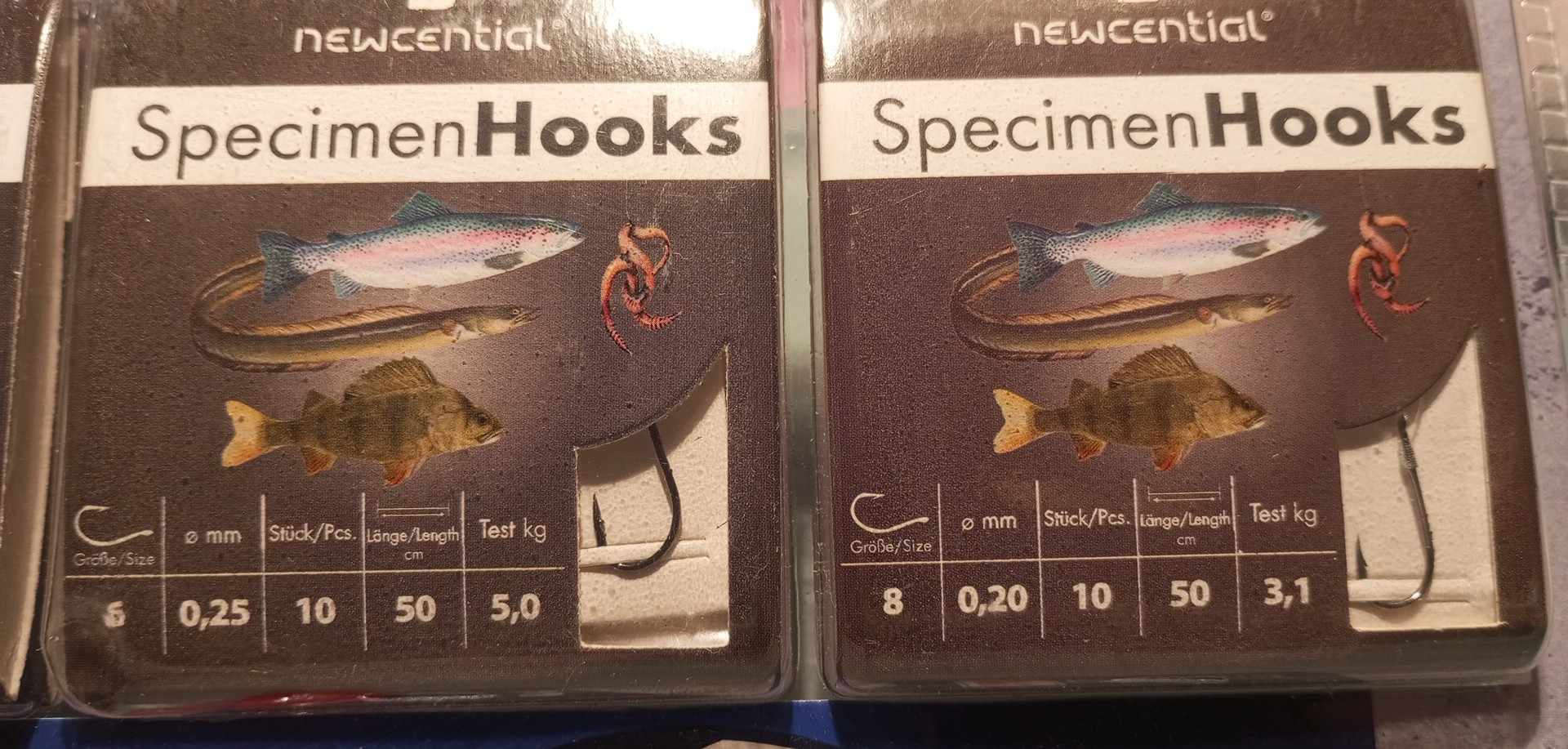 Sada návazců s háčky na dravce Newcential 81 ks 