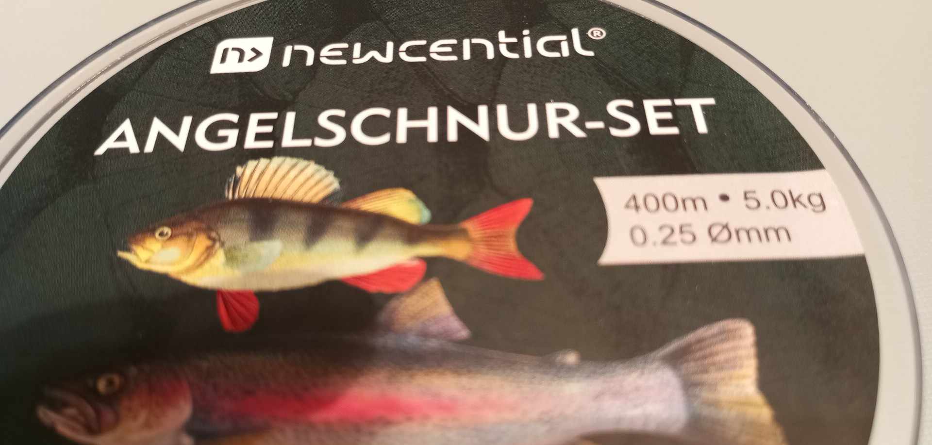 Sada vlasců na pstruhy a okouny Newcential + stípátko