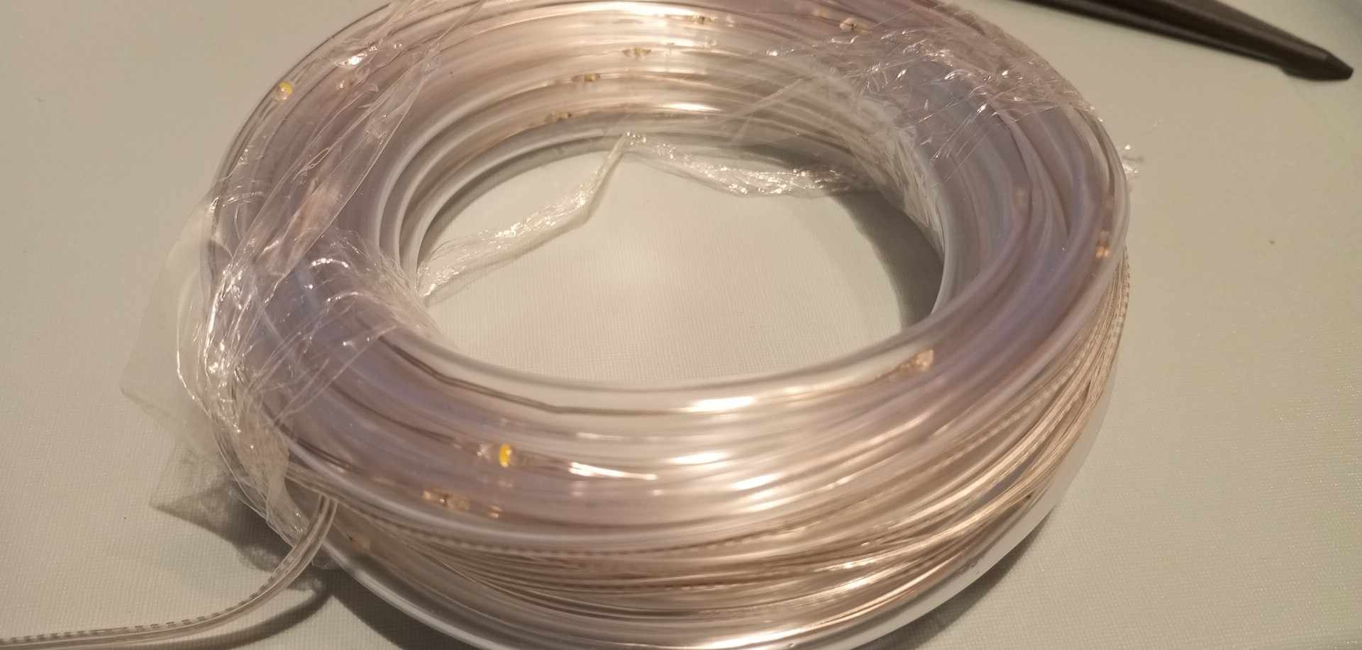 Led solární dekorační provaz 50 diod - 4.9m 