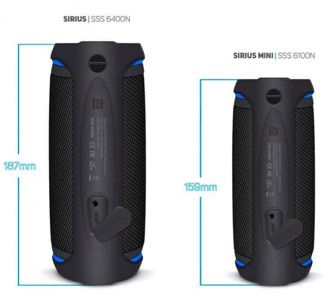 Bezdrátový Bluetooth reproduktor. Sencor SSS 6100N Sirius Mini