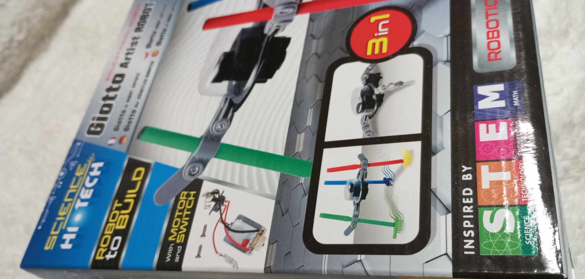 Skládací vědecký robot Lisciani 73238-A