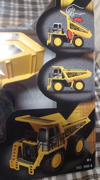 RC SKLÁPĚČ NEW BRIGHT MEGA DUMP TRUCK 1:20