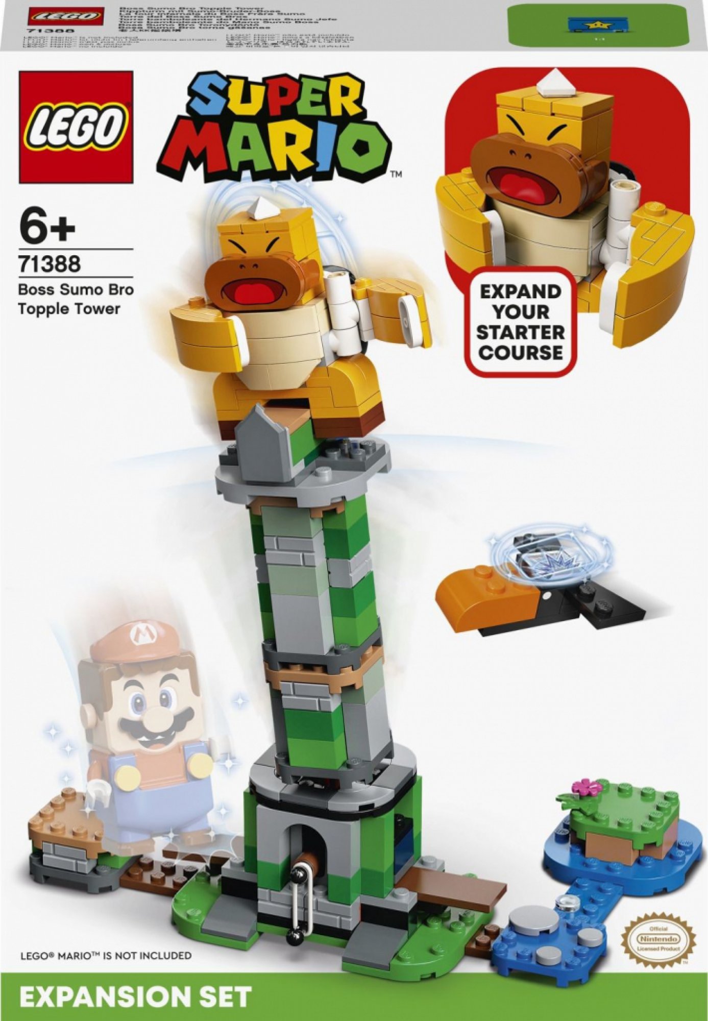 Lego Super Mario 71388 Boss Sumo Bro a padající věž