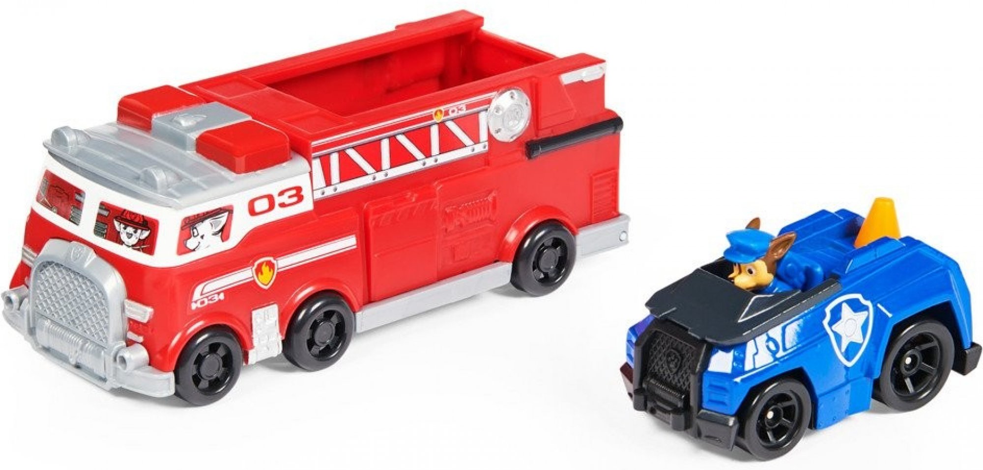 Spin Master PAW PATROL HASIČSKÝ VŮZ DIE-CAST S AUTÍČKEM