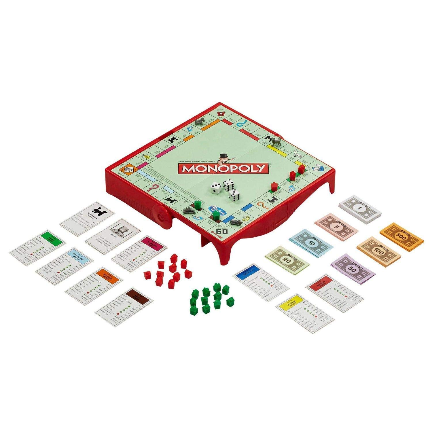 Společenská hra Monopoly Hasbro B1002 - Grab & Go 