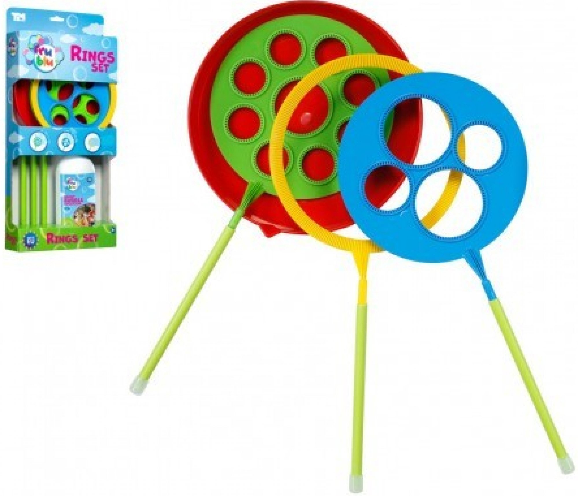 Bublifuk FRU BLU velká sada náplň 0 5L