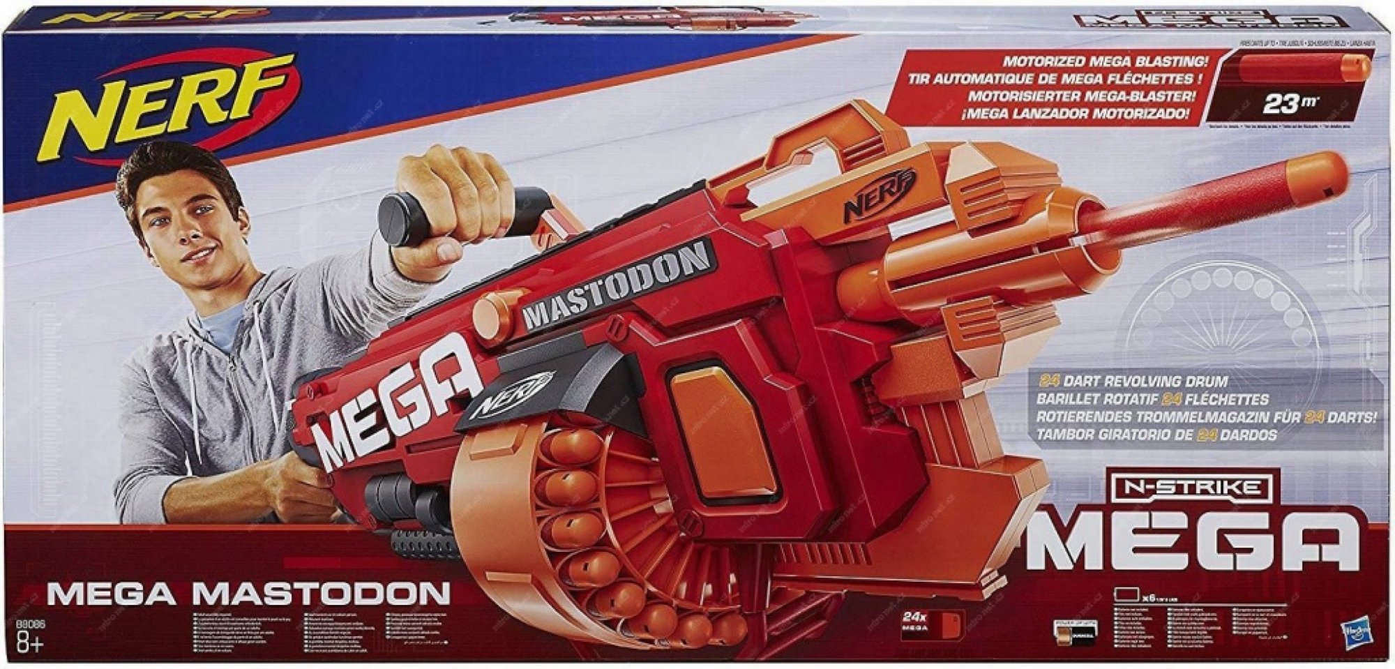 Nerf Hasbro B8086 N Strike Elite Mega Mastodon