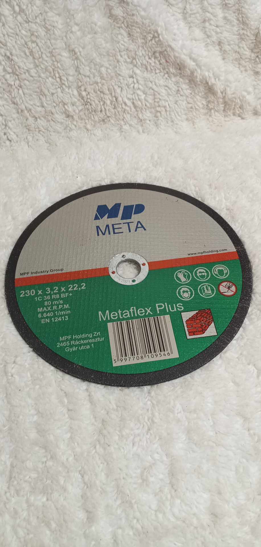 Kotouč do uhlové brusky 230mm - Metaflex Plus 230x3.2x22.2