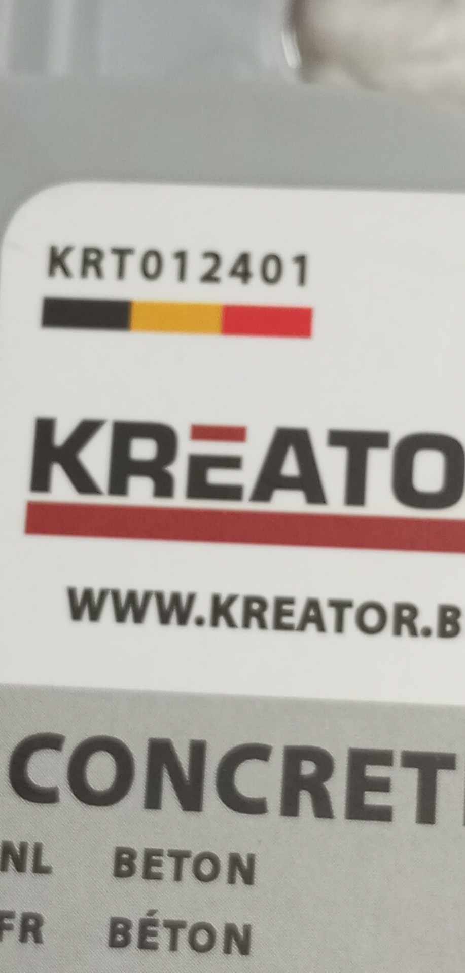 5-dílná sada vrtáků do betonu KREATOR KRT012401 - 4-10mm