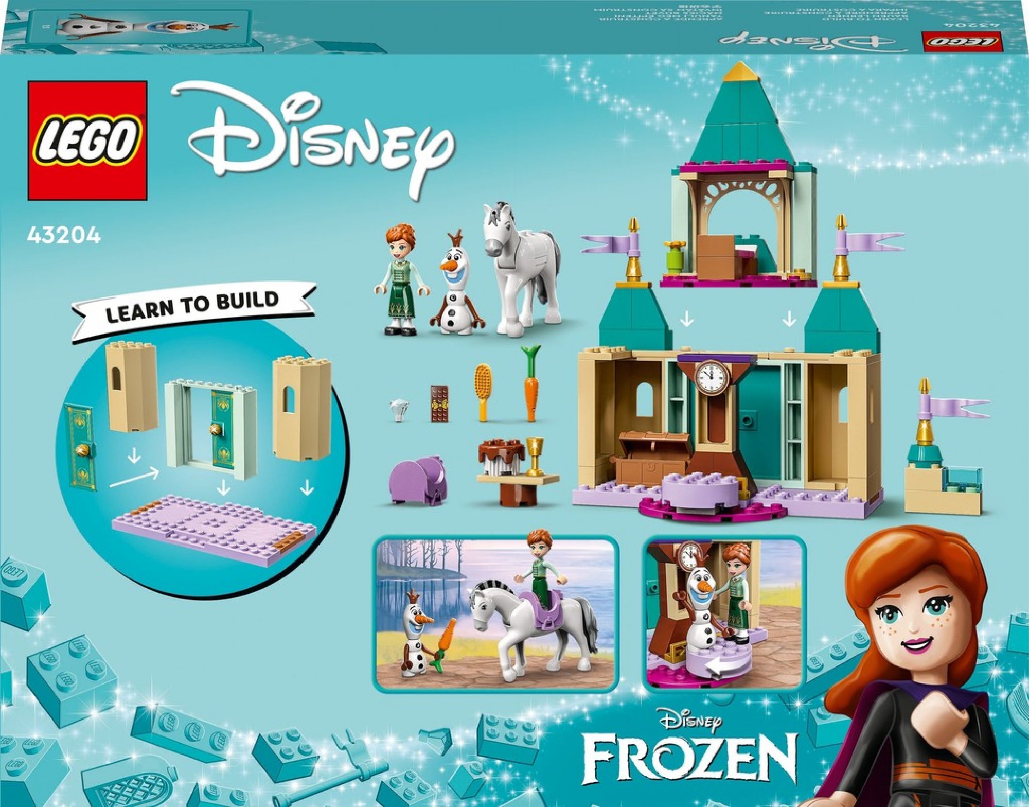 LEGO® Disney 43204 Zábava na zámku s Annou a Olafem