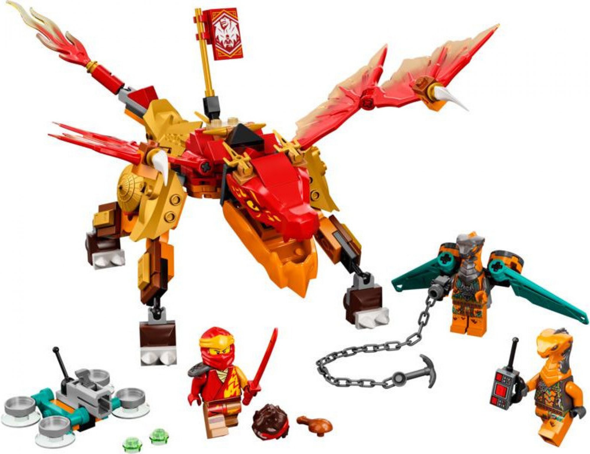 LEGO® NINJAGO® 71762 Kaiův ohnivý drak