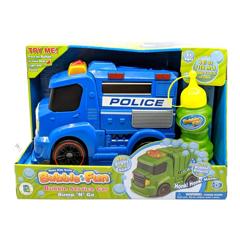 Policejní auto - bublinová zábava Bump N' Go Bubble