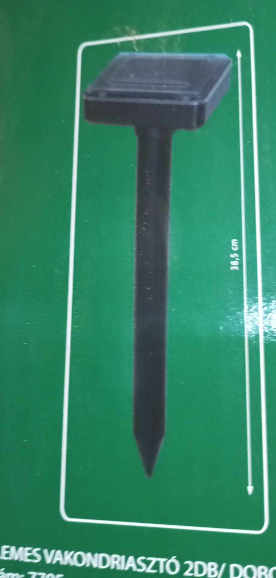 Solární odpuzovač krtků 2ks