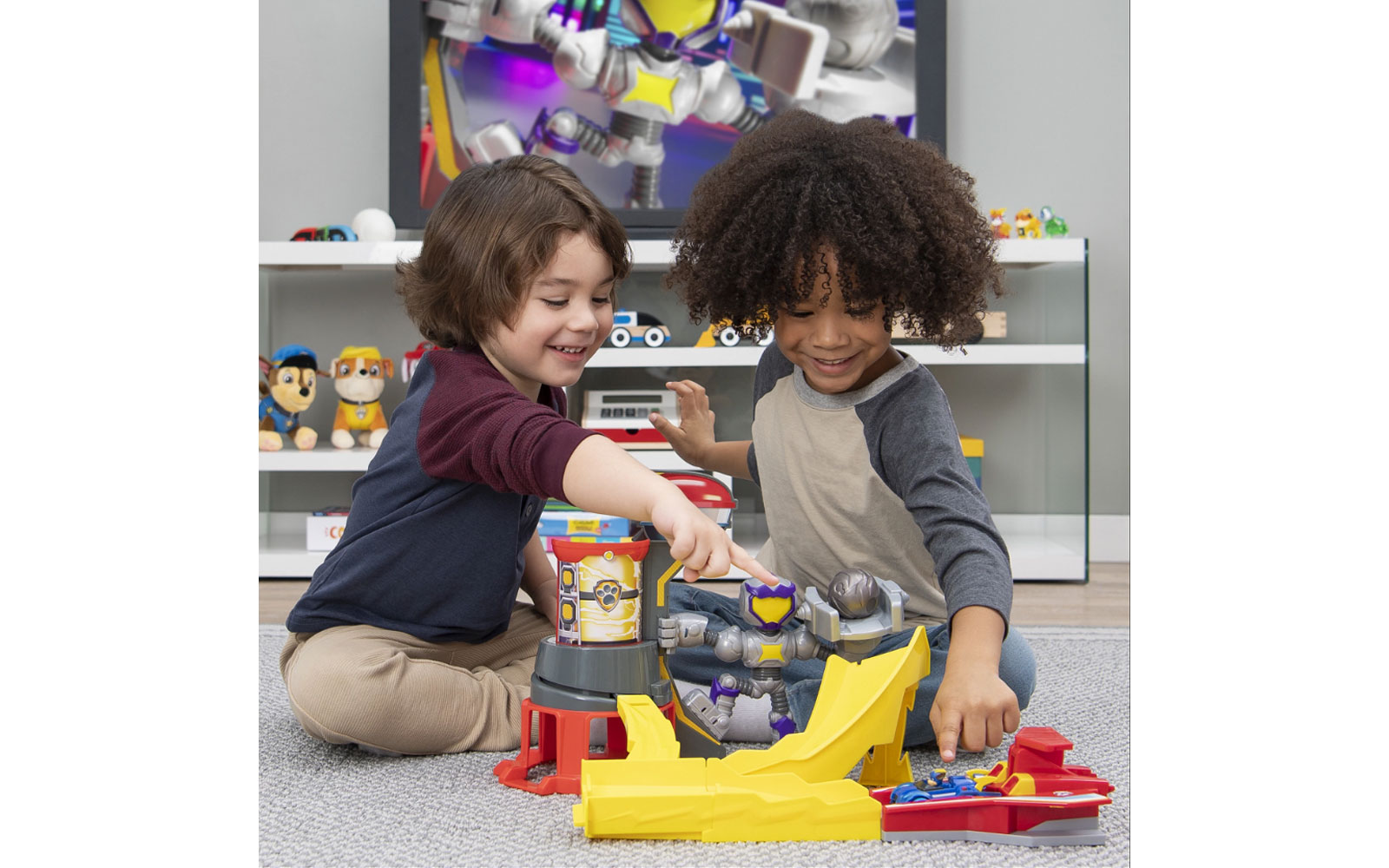 Spin Master Tlapková patrola Dráha s výtahem Meteor