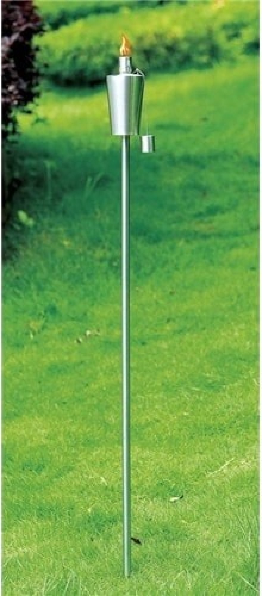 HAPPY GREEN Sada nerezových zahradních loučí 115 cm, 2 ks