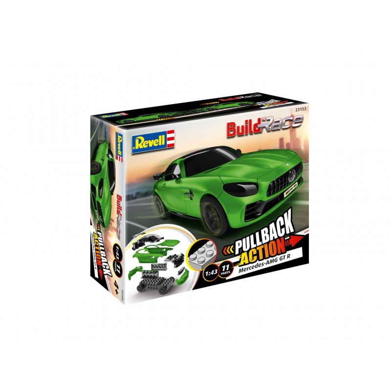 Revell Mercedes-AMG GT R zelený-Build n Race 23153 1:43