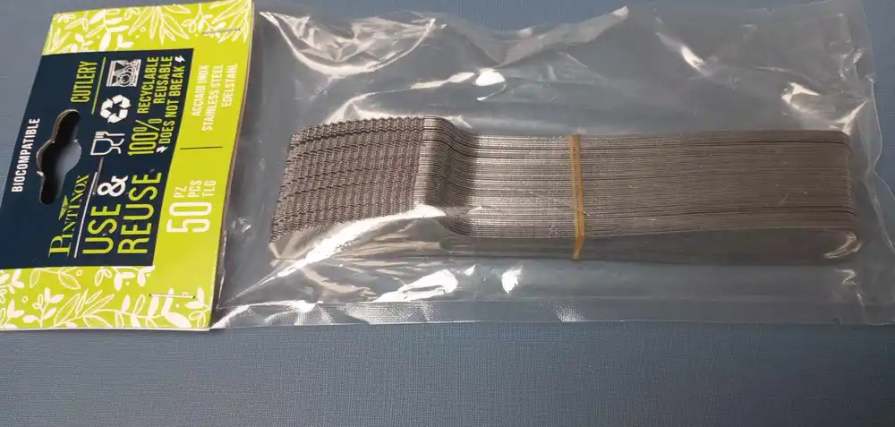 Nůž jídelní nerez - Use&Reuse 50 ks