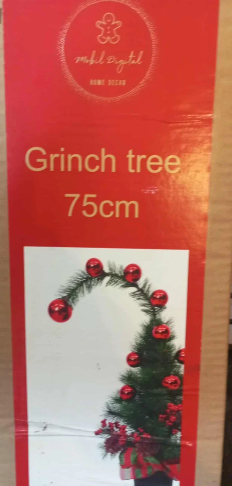 UMĚLÝ VÁNOČNÍ STROMEČEK GRINCH TREE 75CM