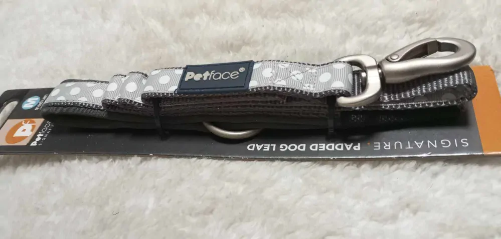 Vodítko PetFace vel. M šedé