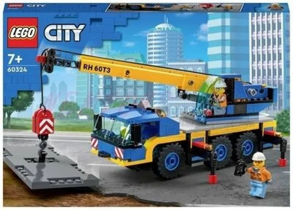 LEGO® City 60324 Pojízdný jeřáb