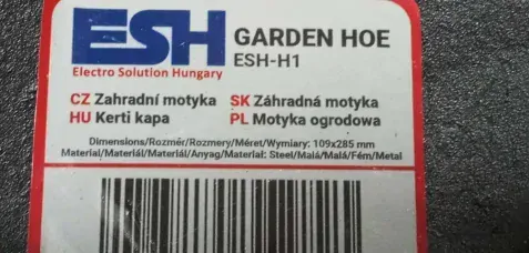 Kovaná motyka kombi špičatá + dvojzub