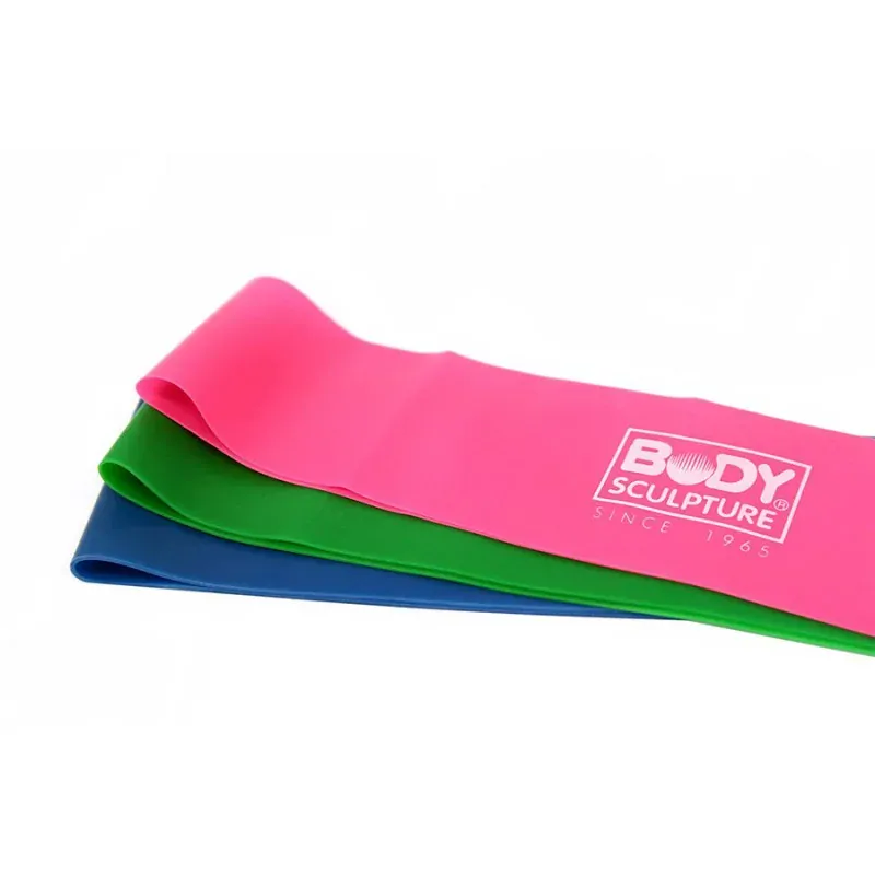 POSILOVACÍ CVIČÍCÍ GUMY - RESISTANCE BAND SET 3KS - SADA