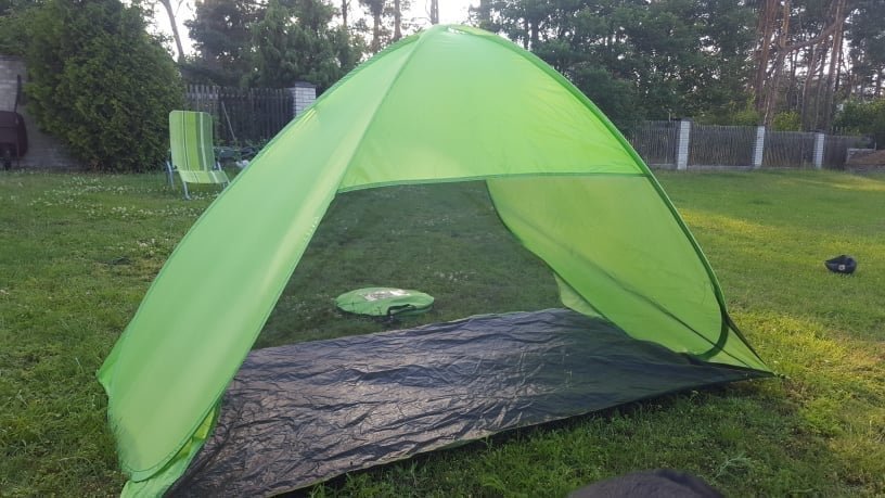 Samorozkládací stan na pláž + vak