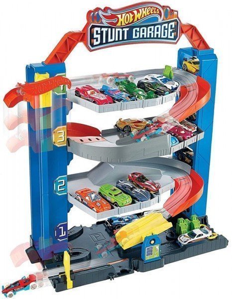 PŘENOSNÁ GARÁŽ HOT WHEELS CITY + AUTO