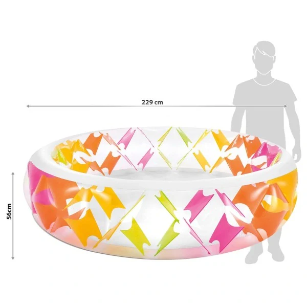 Nafukovací bazén Intex Intex 56494 Disco 229 x 56 cm