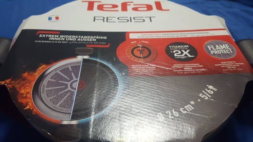 Nízký kastrol Tefal 26 cm Resist
