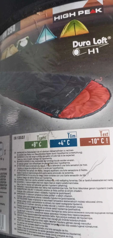 Spací pytel HIGH PEAK Action 250