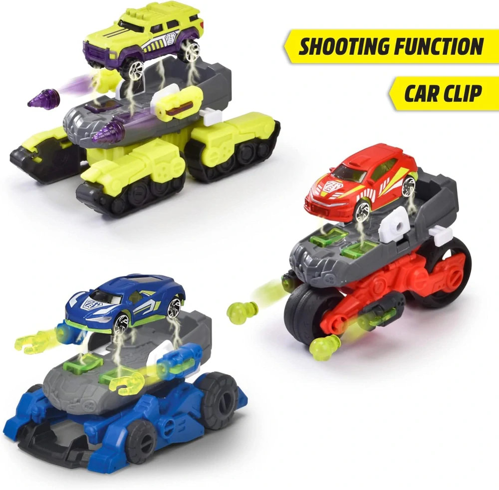 Set autiček Transformers Dickie Toys 3 kusy